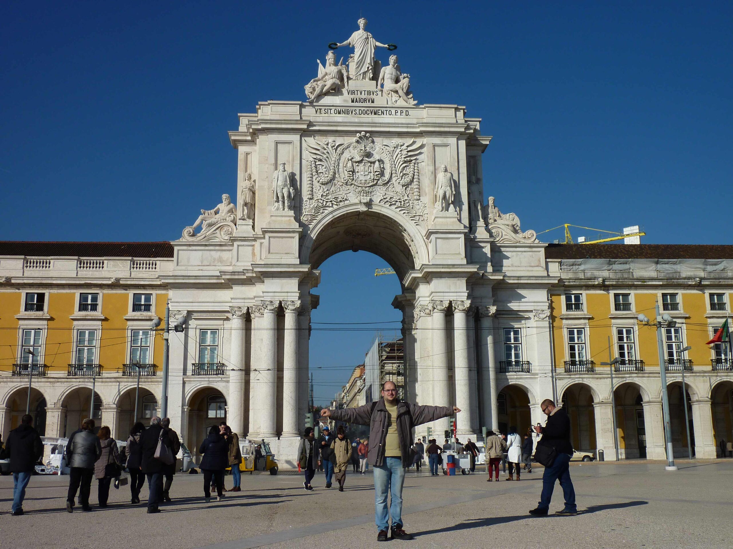Lisboa. Arco de la Rua Augusta