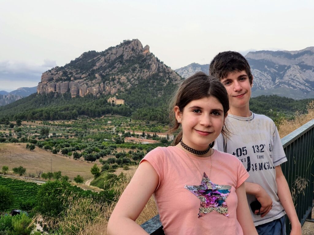 Horta de Sant Joan. Mirador