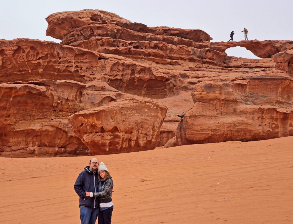 Desierto de Wadi Rum. Little Bridge