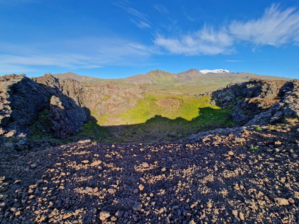 Saxhóll. Península de Snaefellsnes