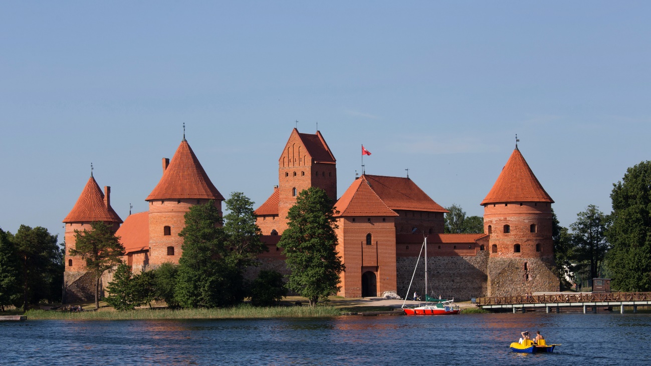 Que ver en Vilna Lituania. Castillo de Trakai