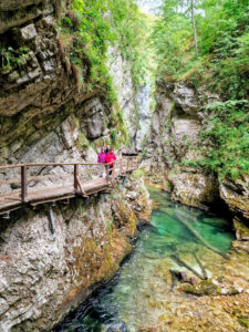 Gargantas Tolmin. Garganta de Vintgar